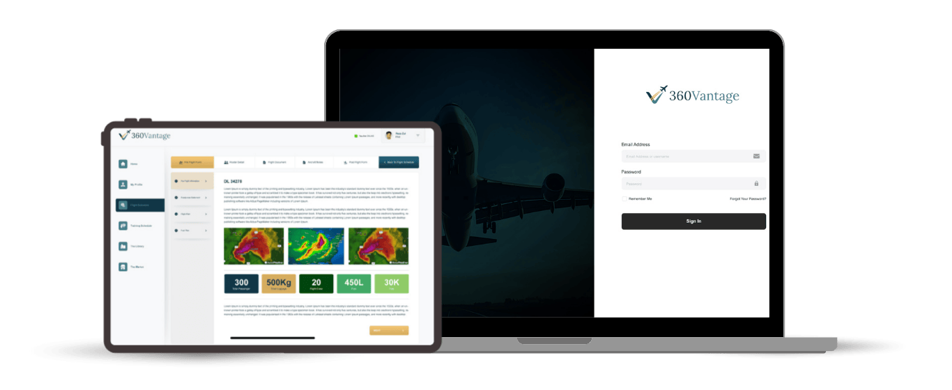 ADIS by 360Vantage SaaS Mockup